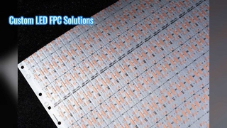 Taśma LED 40R Stabilna wydajność 24V 2835 | Dwustronna płytka LED FPCB 8 mm 120D