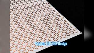 Niestandardowy, elastyczny projekt PCB LED