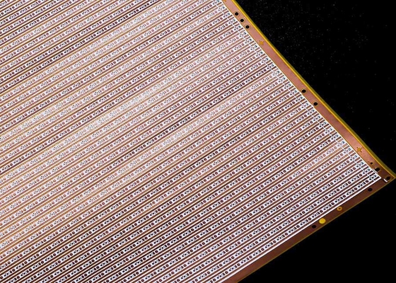 kupować 75-LED elastyczna elektroniczna płytka obwodowa drukowana 12V podwójnie stronna FPCB online manufacture