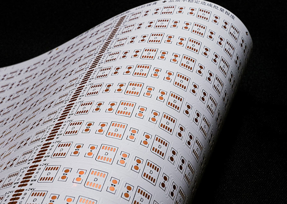 kupować Flexible PCB Board For LED 5050 RGBWW 30LED 24V White Film FPC Board online manufacture