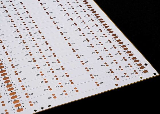 kupować Rozwiązania LED na zamówienie: od konstrukcji sztywnych i elastycznych plików PCB do końcowego montażu SMT podwójny chip na białej folii FPC FPCB dla 2835 LED Flexible Circuit Board online manufacture