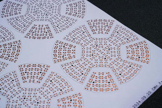 kupować Dwuwarstwowa płytka elastyczna z poziomem ochrony przeciwpożarowej V0 i usługi dostosowane do oświetlenia LED online manufacture