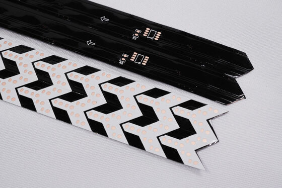 kupować Dwuwarstwowa tablica obwodowa FPC Flexible circuit board z poziomem ochrony przeciwpożarowej V0 i usługami dostosowanymi do pasków świetlnych LED online manufacture