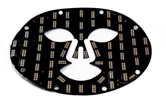 kupować Dostosowalna podwójna warstwa LED Beauty Mask PCB Board z poziomem ochrony przeciwpożarowej V0 dla optymalnej pielęgnacji skóry online manufacture
