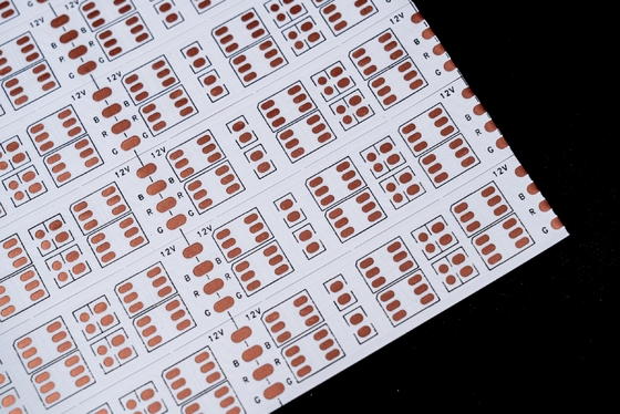 kupować Fabryka FPCB dla płyty obwodowej LED podwójny warstwa LED FPC płyty FPC 240mmx500mm FPCB&5050 miedziana folia RGB podwójny rząd linii online manufacture
