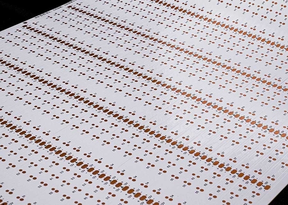 2835 LED Flexible Electronic Printed Circuit Board With White Film 12V FPCB Board (LED elastyczna elektroniczna płytka drukowana z białą folia)
