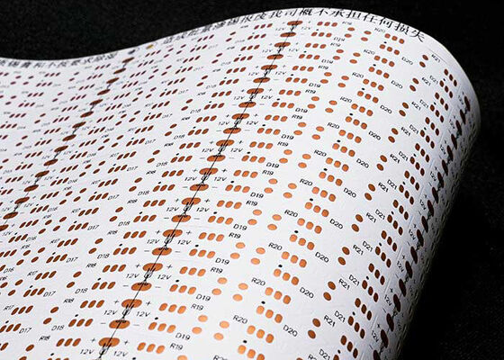 12V podwójnie stronne elastyczne obwody LED z antyoksydantem OSP dla zastosowań LED