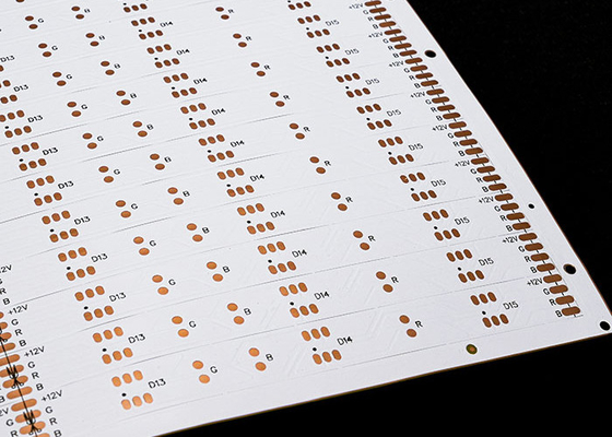12V podwójny płytka elastyczna PCB dla LED z czarnym znakiem OSP antyoksydant