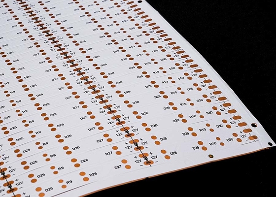 Elektroniczna płytka obwodowa z elastycznymi paskami LED z podwójnym warstwą 5050 15LED na sztukę