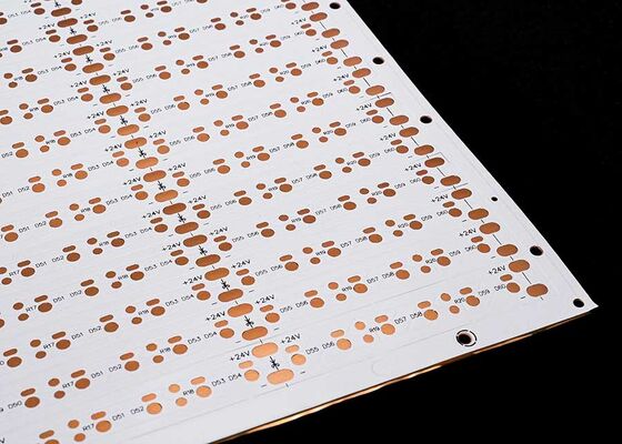 Zgromadzenie płytek drukowanych Flexible LED Strip Circuit Board 2835-60LEDS/PCS 24V Dwustronna tablica FPCB do oświetlenia LED