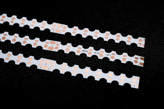 Dwustronna elastyczna tablica PCB do lamp typu LED FPC z białą tablicą