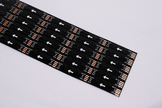 Dwuoboczne zestawy PCB elastycznych Dwuwarstwowe płyty obwodowe obróbki folii walcowanej