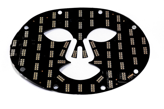 Wysokiej precyzji LED Beauty Mask PCB Board Dostosowywalny do optymalnej wydajności urządzenia do pielęgnacji skóry