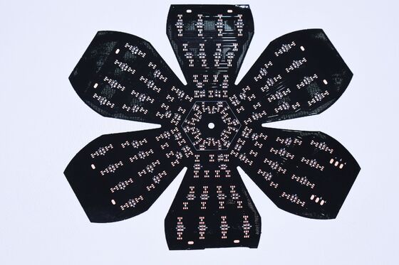 Medyczne elastyczne obwody drukowane z dwustronnym powłoką foliową OSP Antioksydant i 240X500mm Maksymalny rozmiar dla LED Flexible Cap Circuit Board