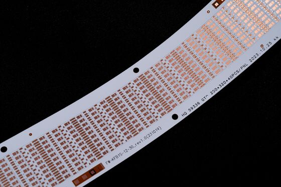 Ultracienkie 0,2 mm grubość 12V napięcie IP20 wodoodporne LED FPC Flexible Circuit Board do oświetlenia samochodowego